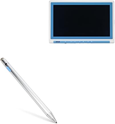 עט גרגוס בוקס גרגוס תואם ל- Advantech PDC -W210 - Stylus Active Active, חרט אלקטרוני עם קצה עדין במיוחד עבור Advantech PDC -W210 - כסף מתכתי