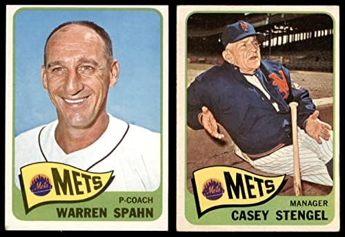 1965 Topps New York Mets ליד צוות סט New York Mets VG Mets