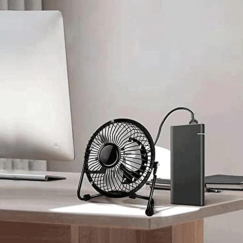 Amabeafs mini מאוורר צבע חזק מאוורר הרוח שולחן מאוורר USB מאוורר שולחן עבודה מתכת