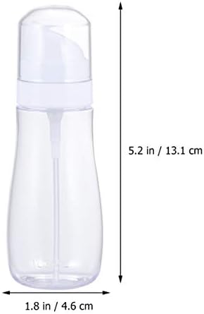 Alremo Xinghuang - 2 PCS ריסוס בקבוק ריק בקבוק ריק קרם טיולי קרם בקבוק בקבוק בקבוק פומפלסטי קל משקל קל לבקבוק מתקן קטן