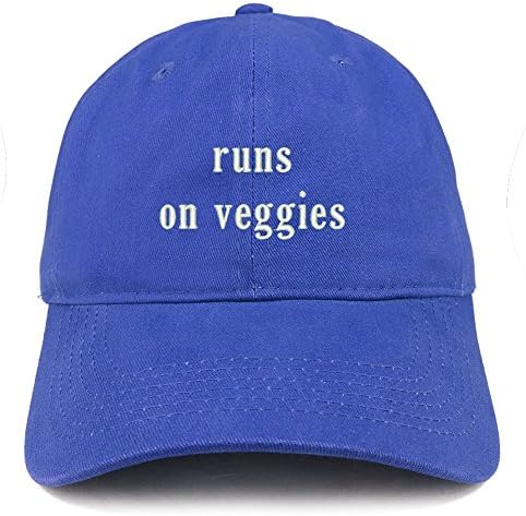 טרנדי הלבשה חנות פועל על ירקות רקום כותנה אבא כובע