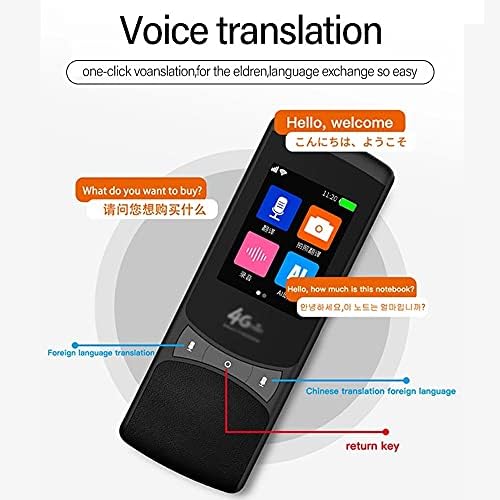 2.4 אינץ מגע מסך תמיכה מנותק נייד רב-שפה תרגום