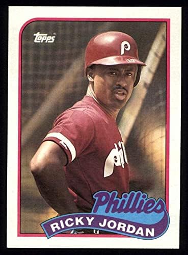1989 Topps 358 Ricky Jordan Philadelphia Phillies NM/MT Phillies