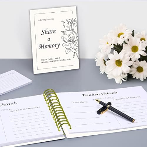 משל הלוויה ספר אורחים עבור אזכרה, ב לאהוב זיכרון ספר אורחים, מקום עבור שם, כתובת וזכרונות