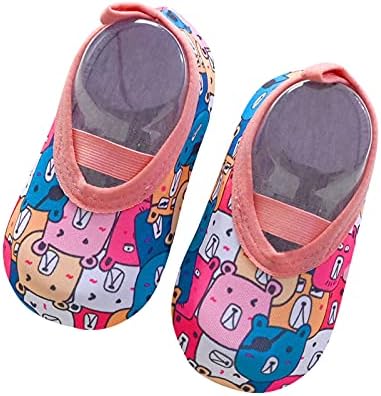 ילדים בנות תינוקות נעלי מים נעלי מים יחפות גרבי קריקטורה נעליים ללא הרצפה נעליים שטוחות חמודות ליוניסקס